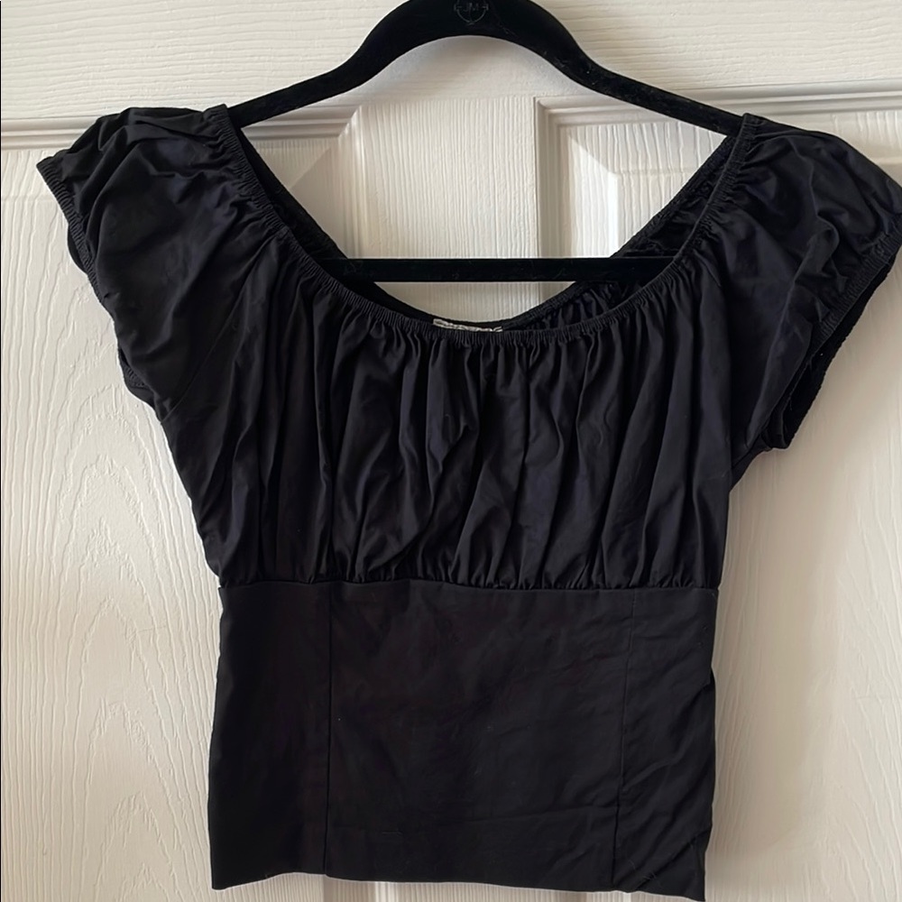 The Oblong Box Shop Peasant Top Medium